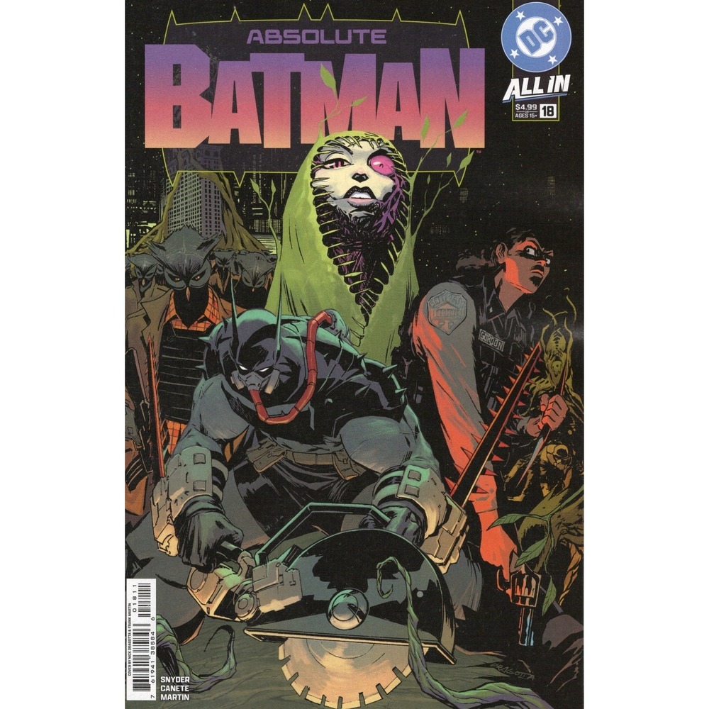 Absolute Batman #18 CVR A Nick Dragotta Poison Ivy Talon 3/11/26 DC Comics
